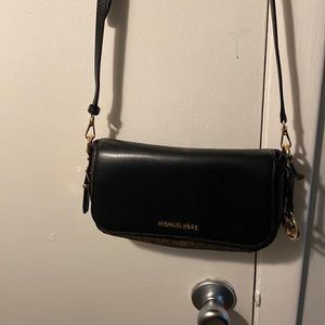 Michael Kors brown and black cross body for sale